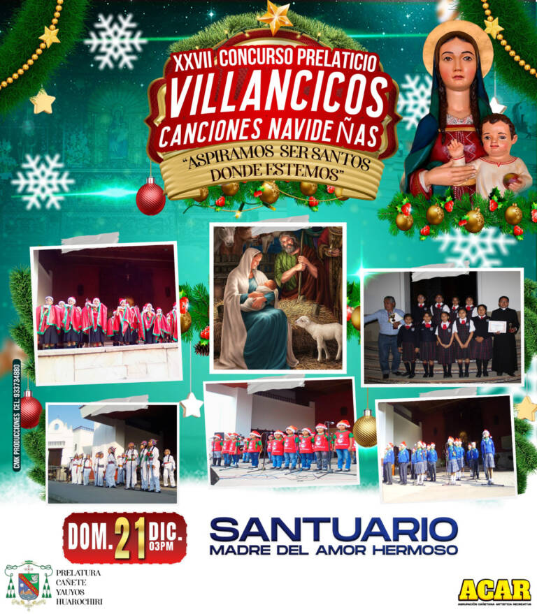 Gran Final del Concurso de Villancicos 2025 será este domingo 21 de ...