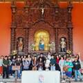 Jóvenes de Chincha inauguran las peregrinaciones al Santuario Madre del Amor Hermoso en mayo